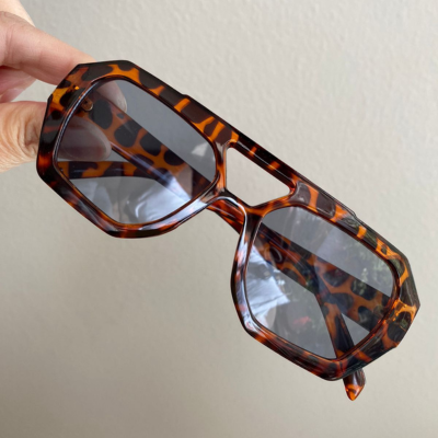 Lente sol retro square