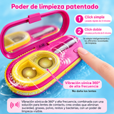 Limpiador de lentes de contacto sonico carga USB C