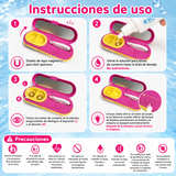 Limpiador de lentes de contacto sonico carga USB C