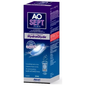 Aosept Plus con Hidraglyde 360ml Limpieza profunda