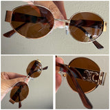 Lente sol Oval