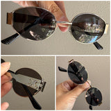 Lente sol Oval