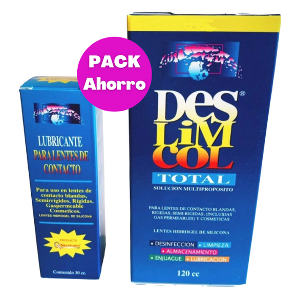 Pack Ahorro - Solución Deslimcol 120 ml + Lubricante 30 ml