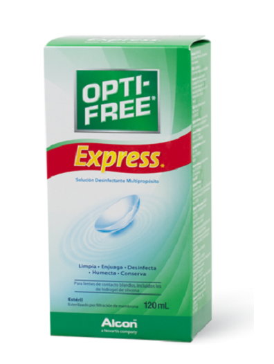 Solución Multipropósito Opti-Free Express 120ml